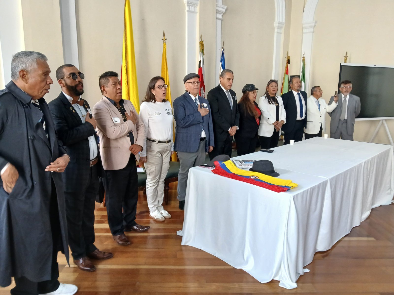 Ceremonia en el Congreso